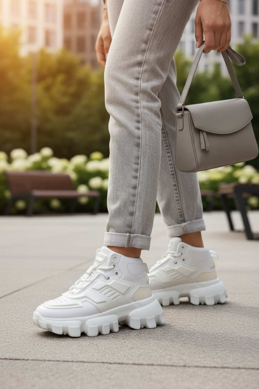 Adidasi Dama Albi H50 | Casual Confortabili