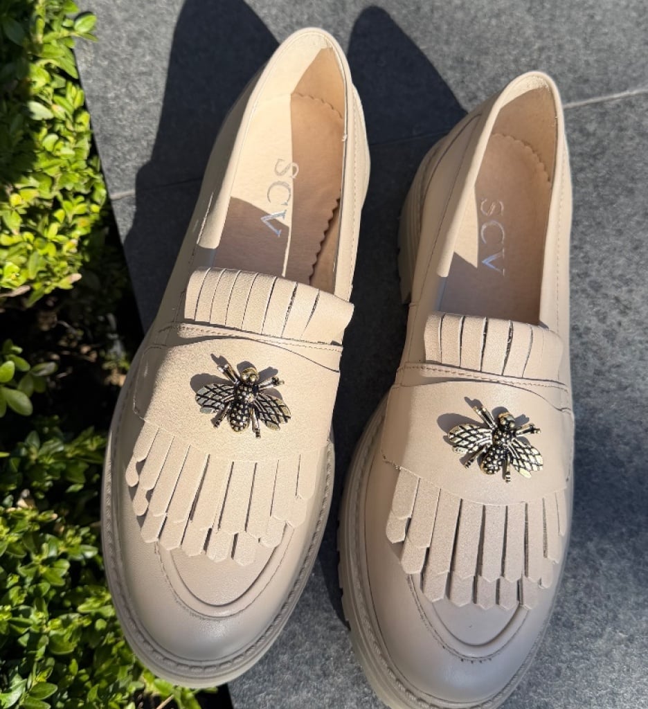 Pantofi Casual Dama Zenin Bej | Confort și Eleganță