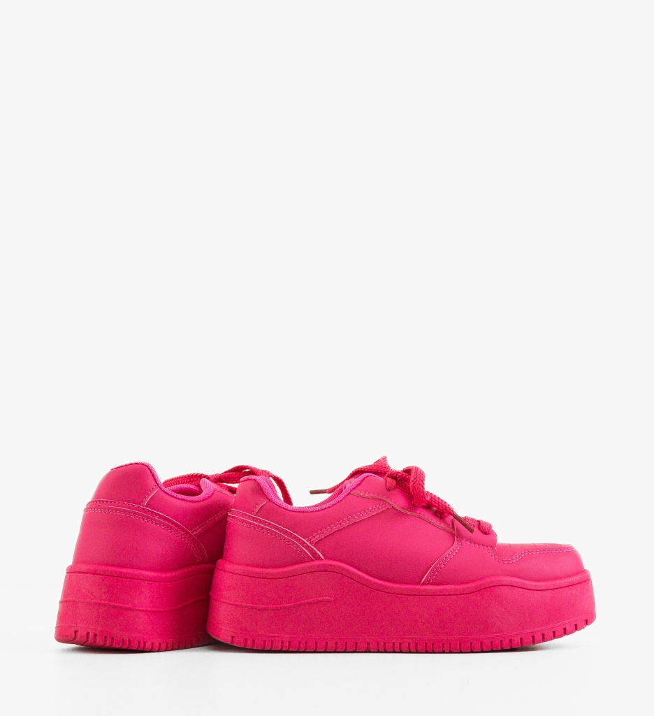 Sneakers Dama Kramy Fuchsia | Confort & Stil - imagine 2