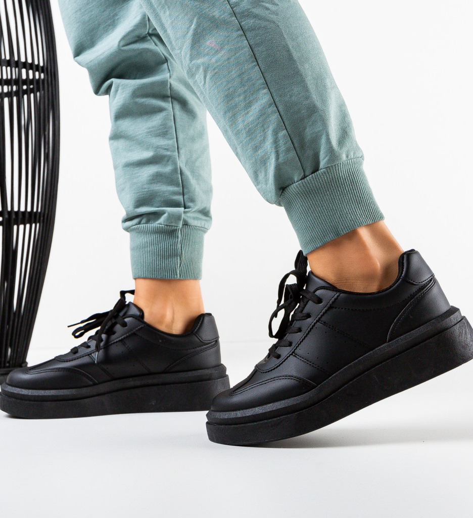 Sneakers Bjorn Negri | Confort și Stil Sport - imagine 4