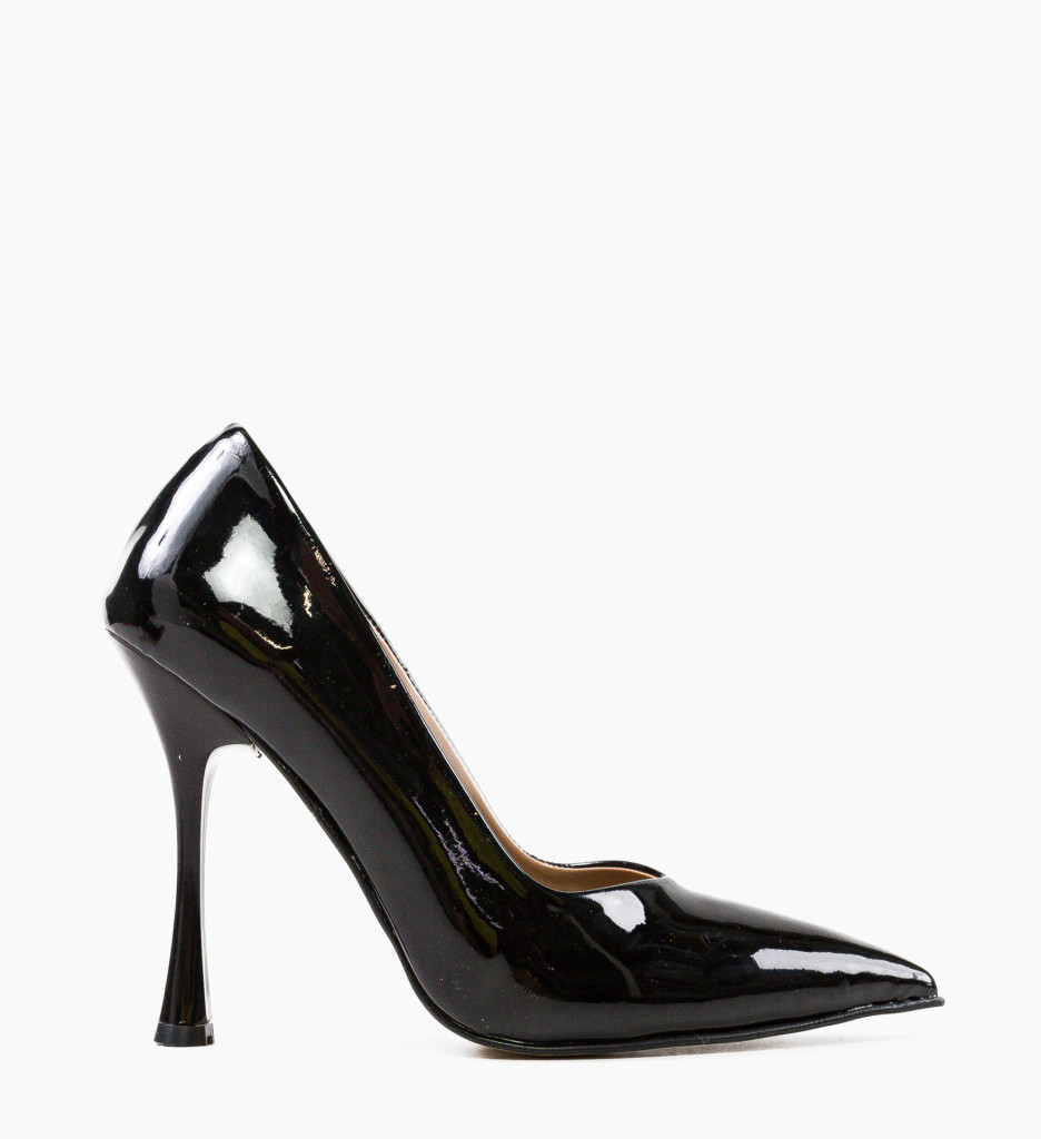 Pantofi cu Toc Limoncelo Negri | Eleganță Maximă - imagine 5