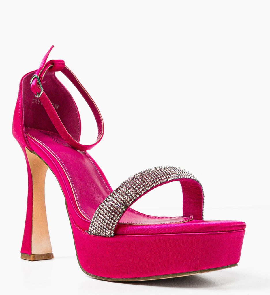 Sandale Sophie Fuchsia - Eleganță și Stil - imagine 11