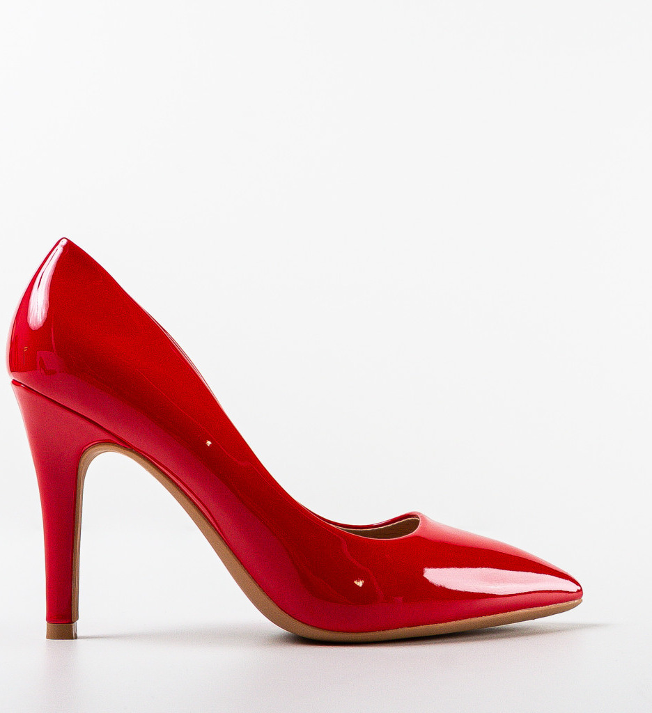 Pantofi Rosii cu Toc Amanda | Stil si Eleganta - imagine 5