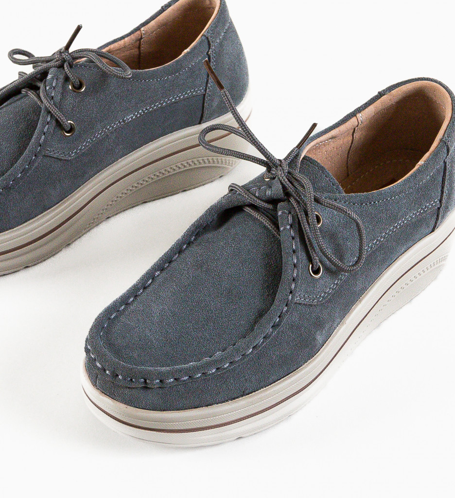 Pantofi Casual Auron Gri - Confort și Stil - imagine 9