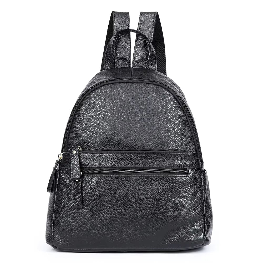 Rucsac dama Delis Lotus GT3068, piele naturala, Negru