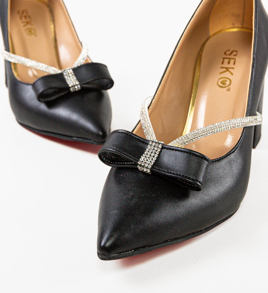 Pantofi cu toc Nynut Negri - Eleganță și Stil - imagine 10