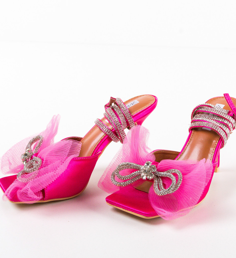 Sandale Lossa Fuchsia - Eleganță și Stil - imagine 6