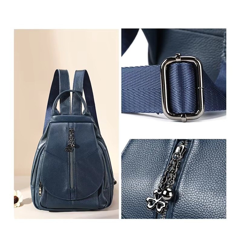 Rucsac Picadili Daliah GT3641 Piele Albastru - imagine 5