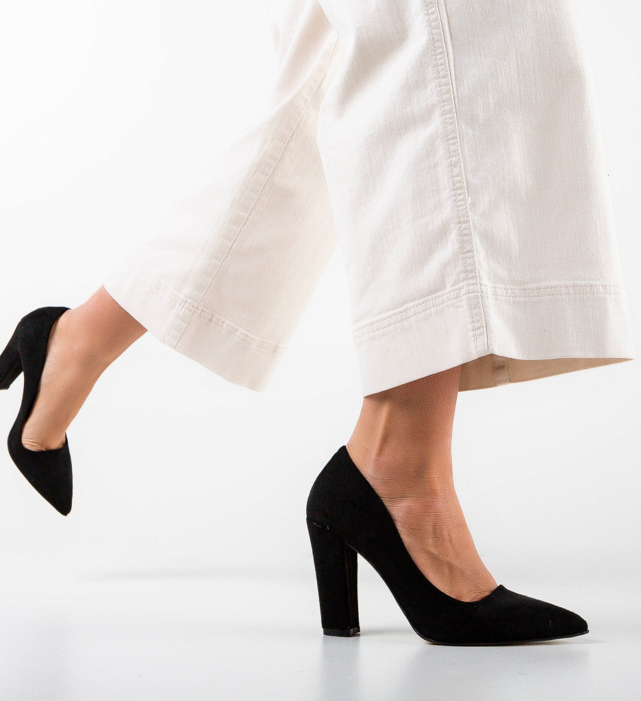 Pantofi Clash Negri | Eleganță și Stil Modern - imagine 3