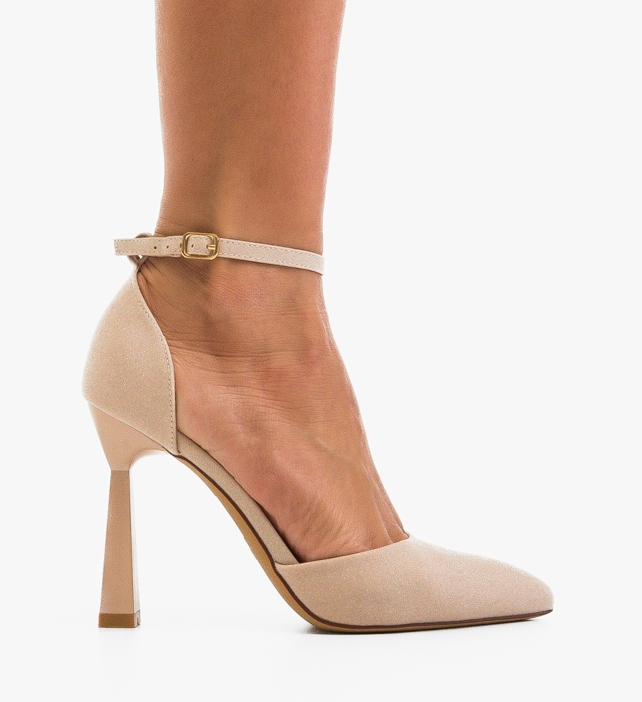 Pantofi Dama Trypho Roz Eleganți cu Toc - imagine 6