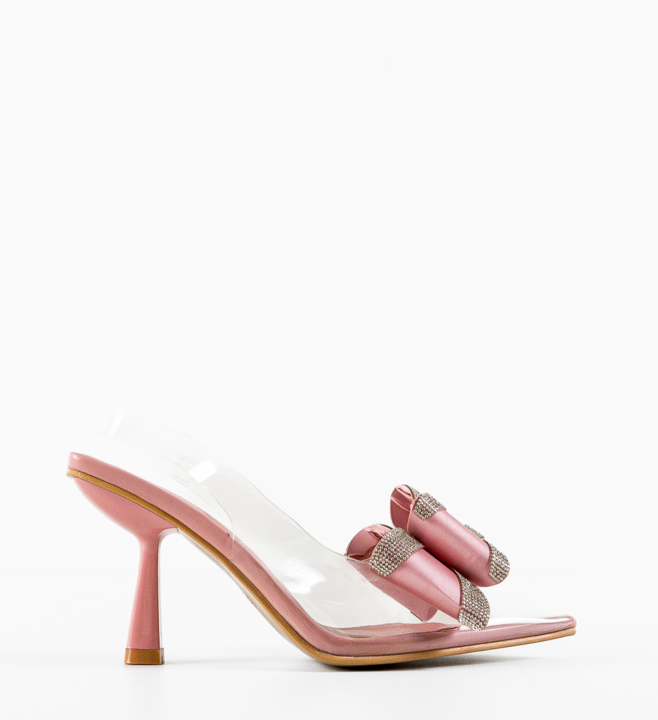 Pantofi cu toc Goblin Roz - Eleganță și Stil - imagine 4