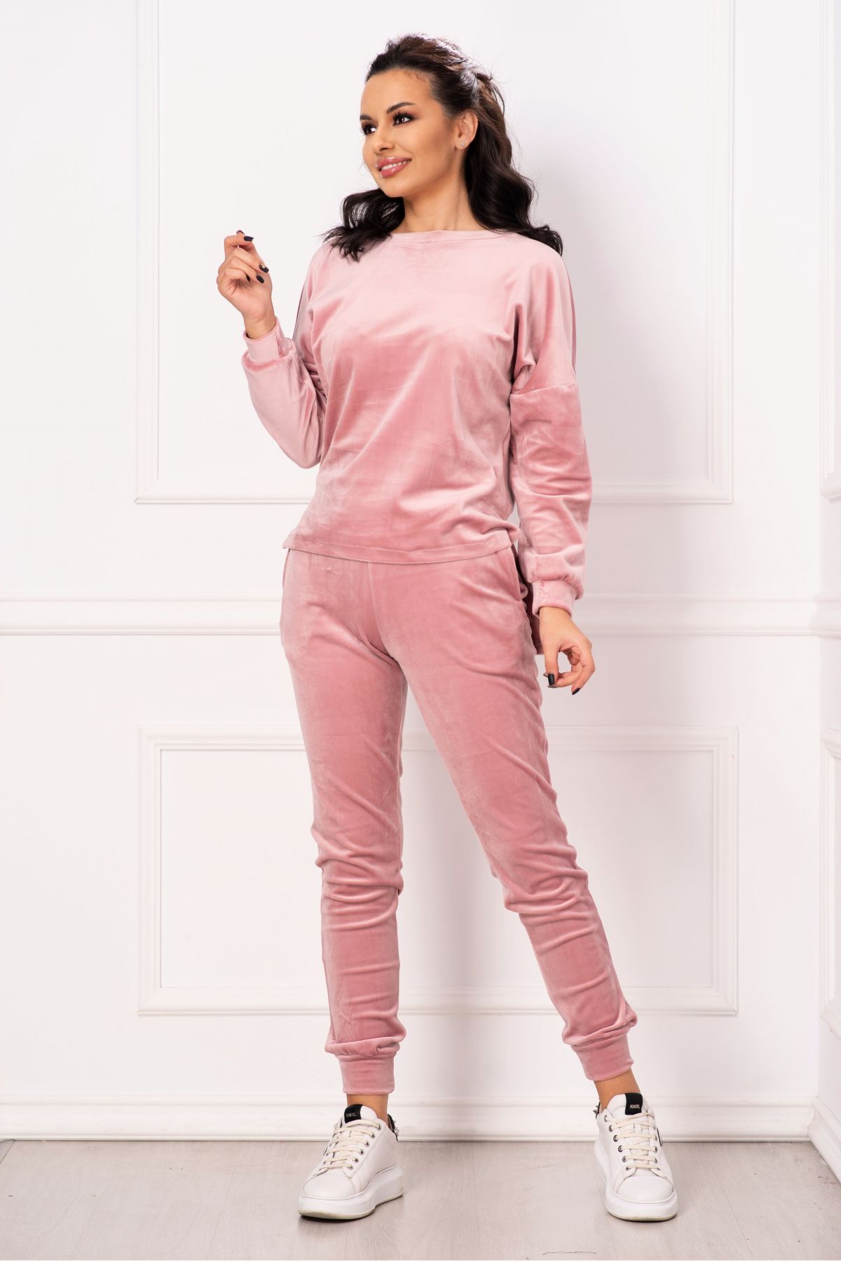 Trening Catifea Asimetric Inpuff Basic