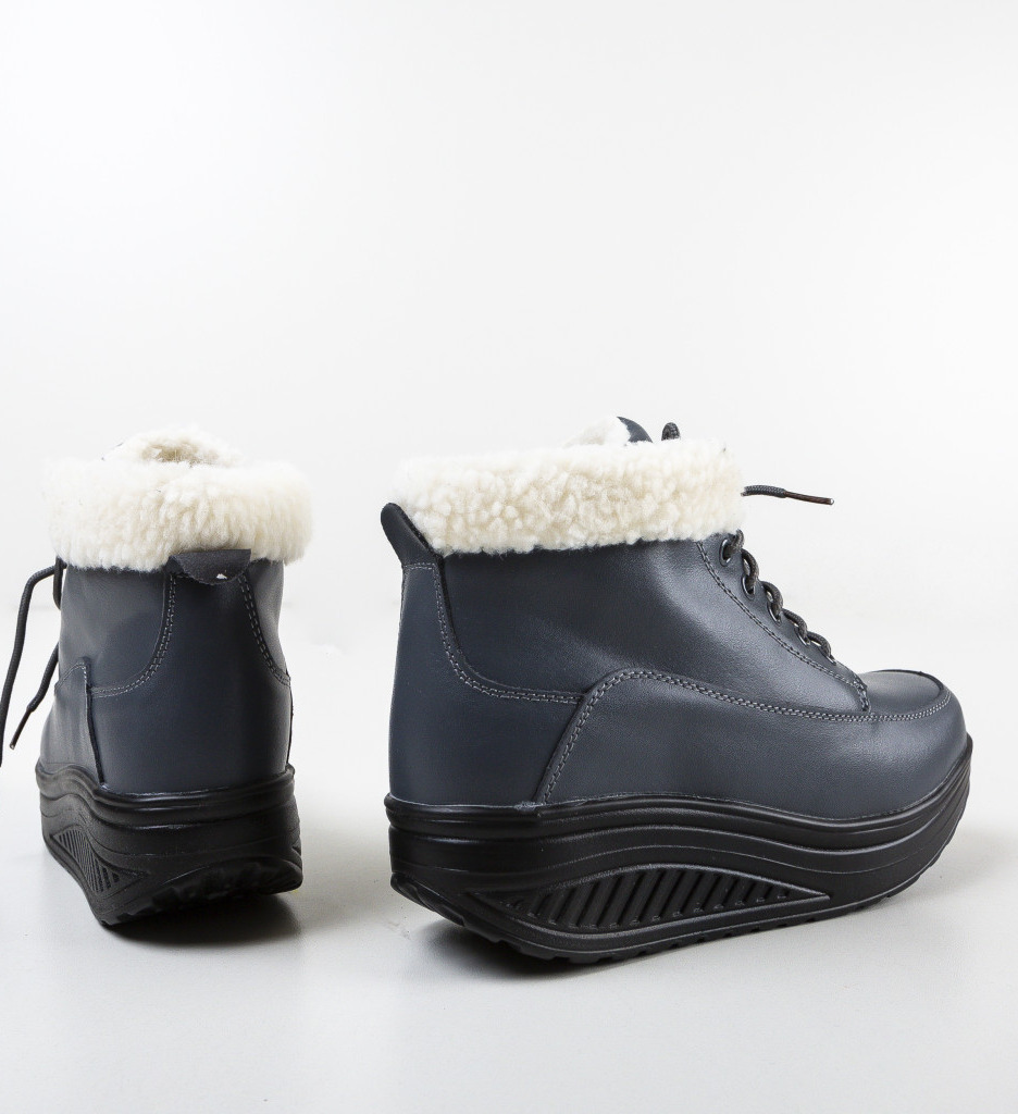 Pantofi Casual Blind Gri - Confort și Stil - imagine 6