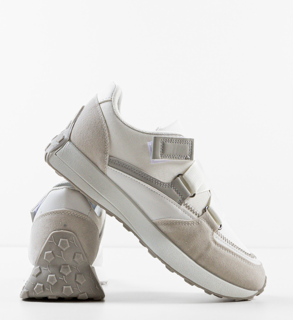 Sneakers Dama Austin Gri - Confort și Stil - imagine 5