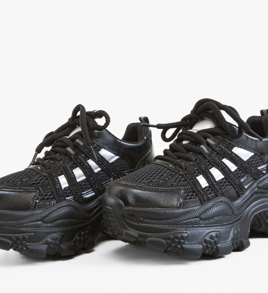 Sneakers Dama Zerra Negri | Confort Sport - imagine 5