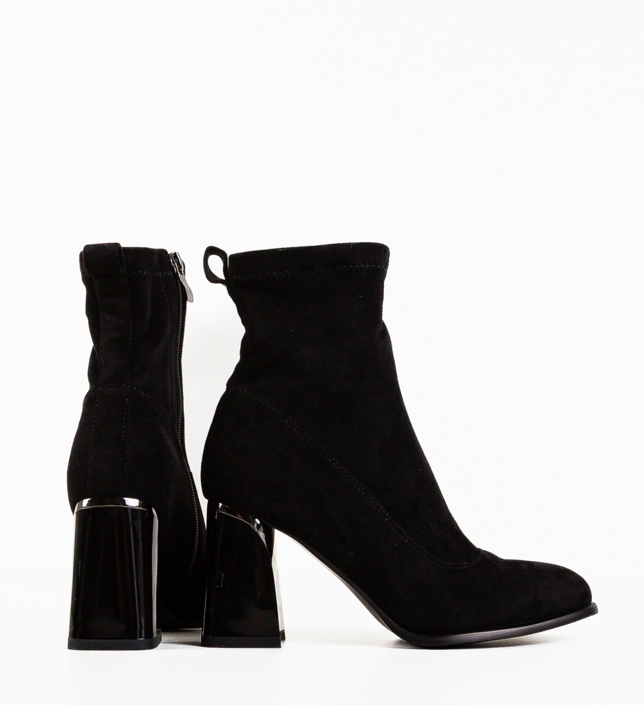 Botine Dama Kanza Negre | Eleganță și Stil - imagine 4