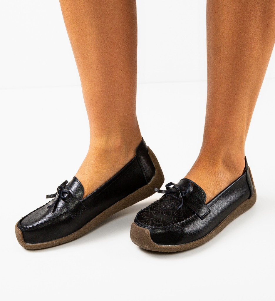 Pantofi Casual Libres Negri - Confort Zi de Zi - imagine 4