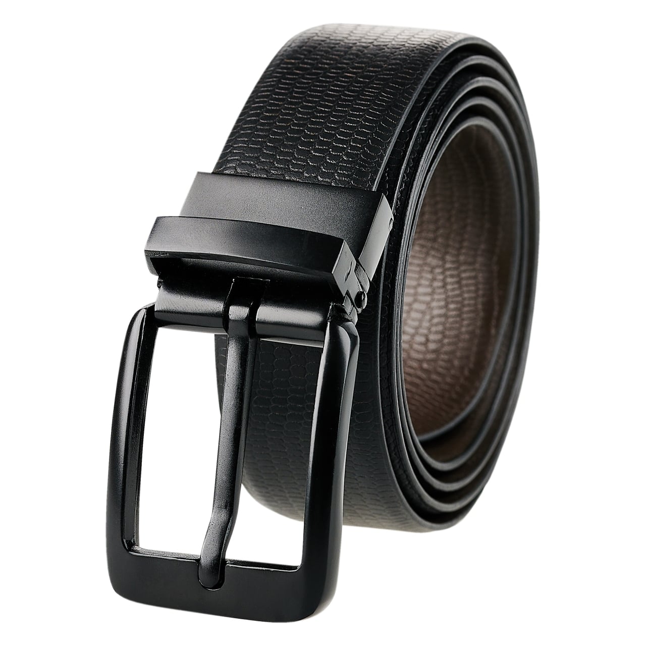 Delis - Curea Barbati Piele Reversibila - imagine 2