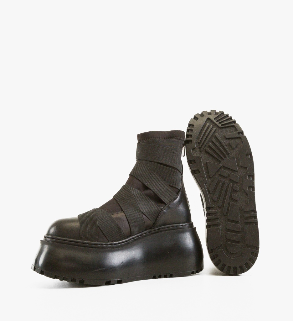 Ghete Dama Geratomo Negre | Stil & Confort - imagine 3