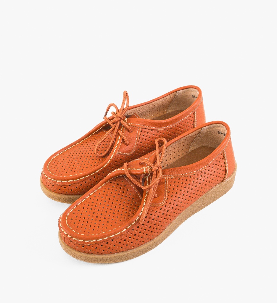 Pantofi Yorker Portocalii | Stil și Confort Urban - imagine 6
