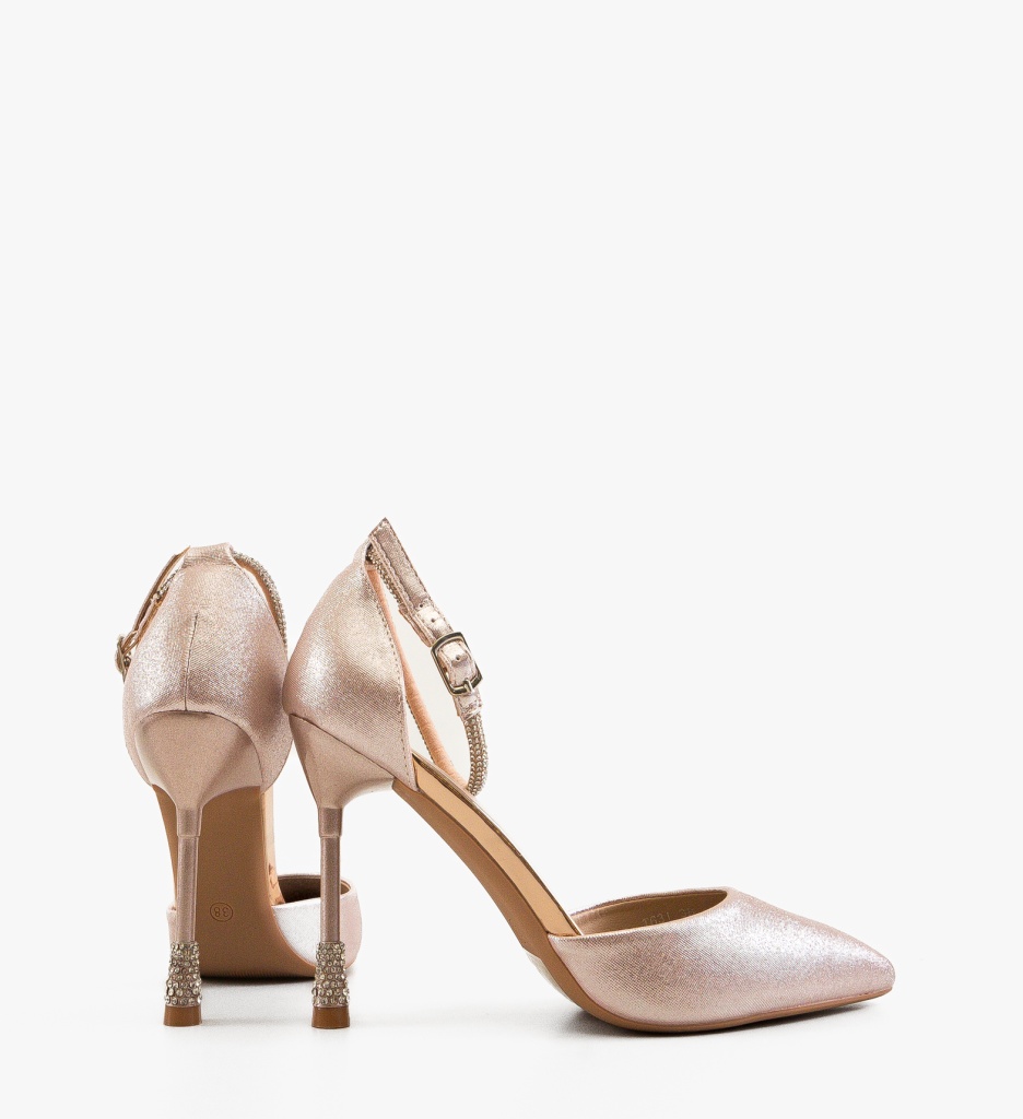 Pantofi cu Toc Yanu Aurii - Eleganță Maximă - imagine 4