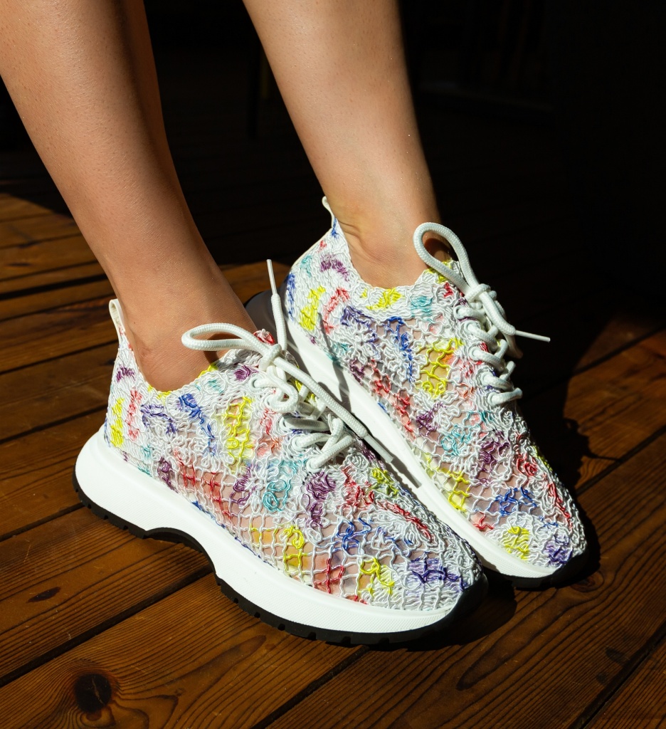 Sneakers dama Raven Multi 2 - Confort și Stil - imagine 6