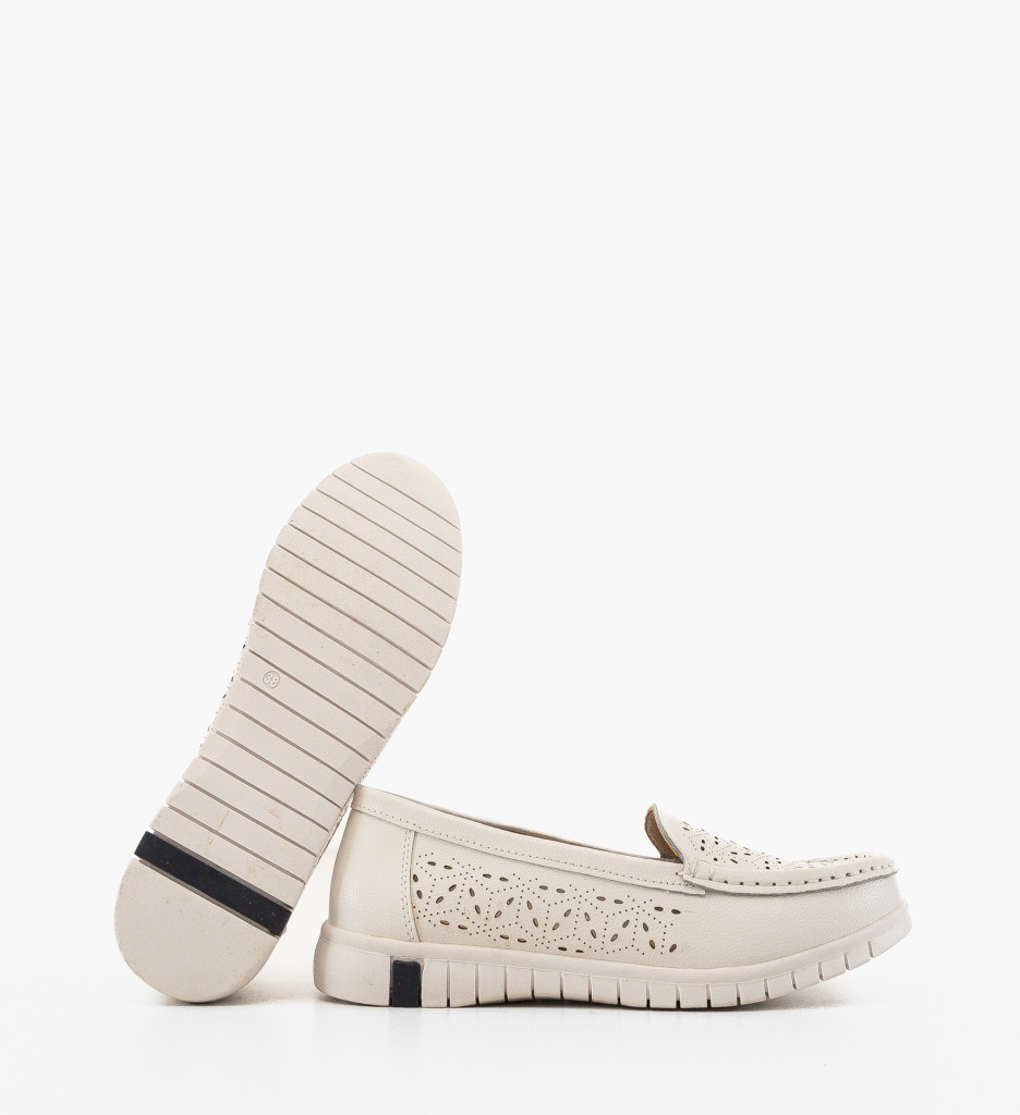 Espadrile Dama Skrell Albe | Confort Vară - imagine 4
