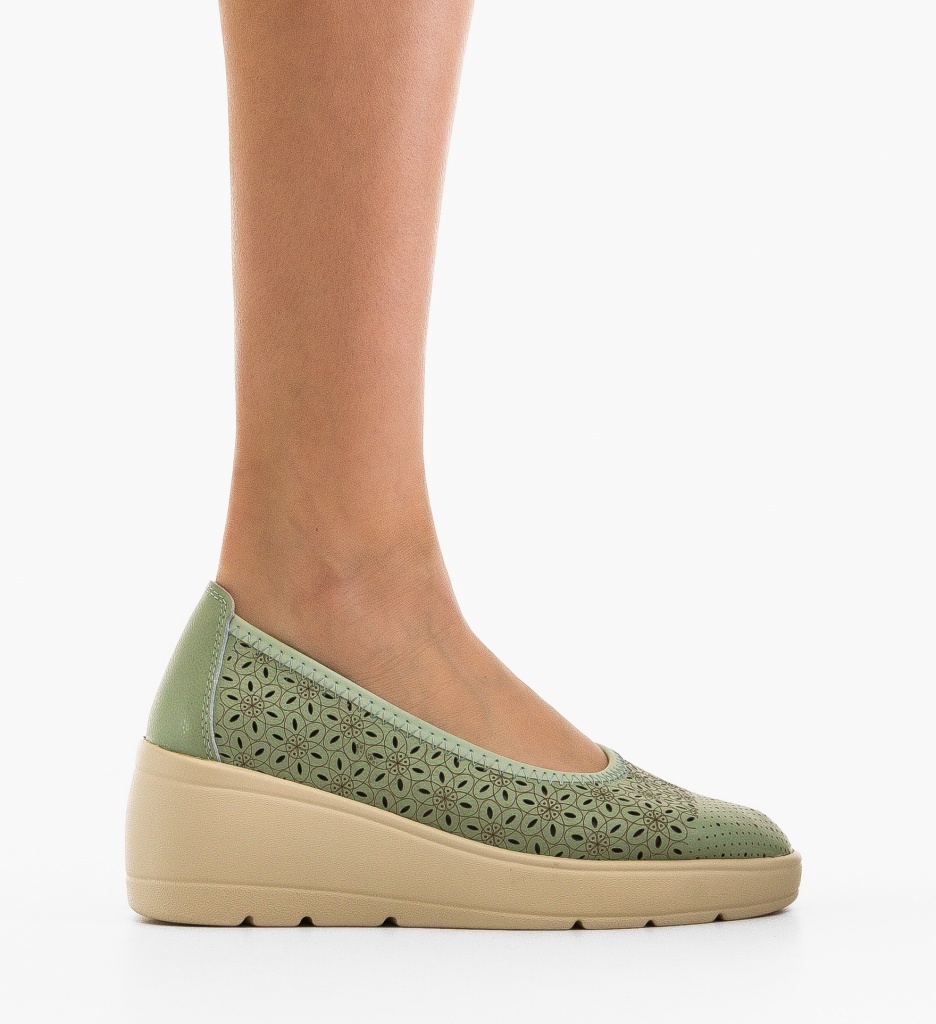 Platforme Dama Verzi Kamiz | Look Modern Casual - imagine 6