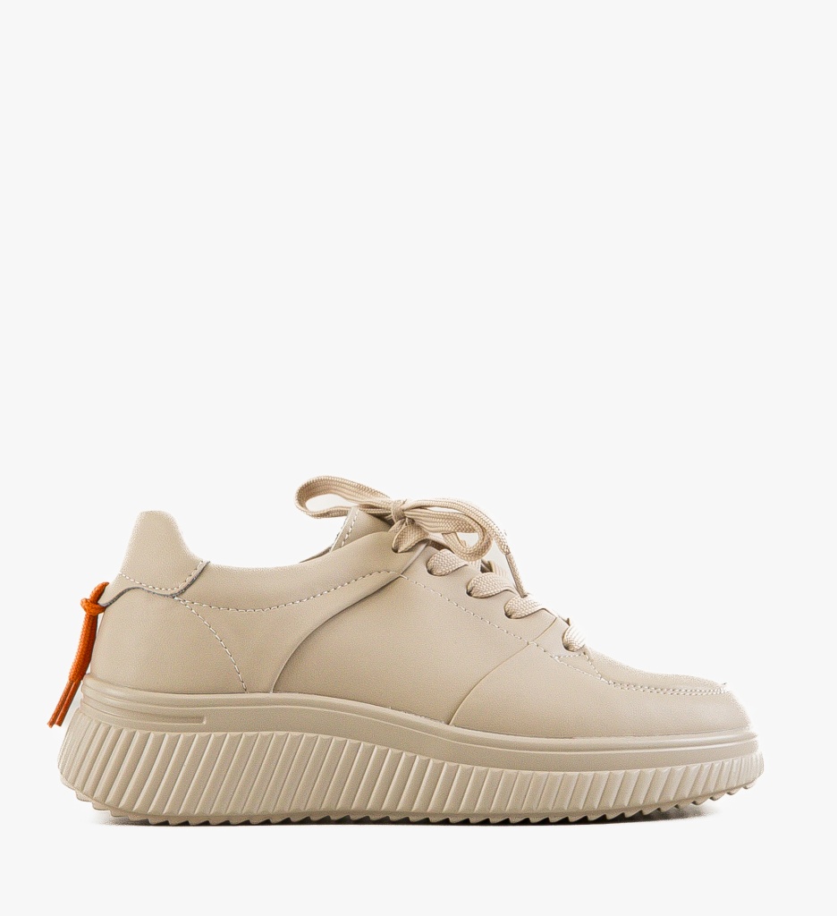 Sneakers Dama Honney Bej | Confort și Stil - imagine 6