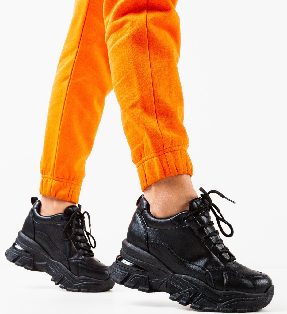Sneakers Dama Fraser Negri | Confort Maxim - imagine 4