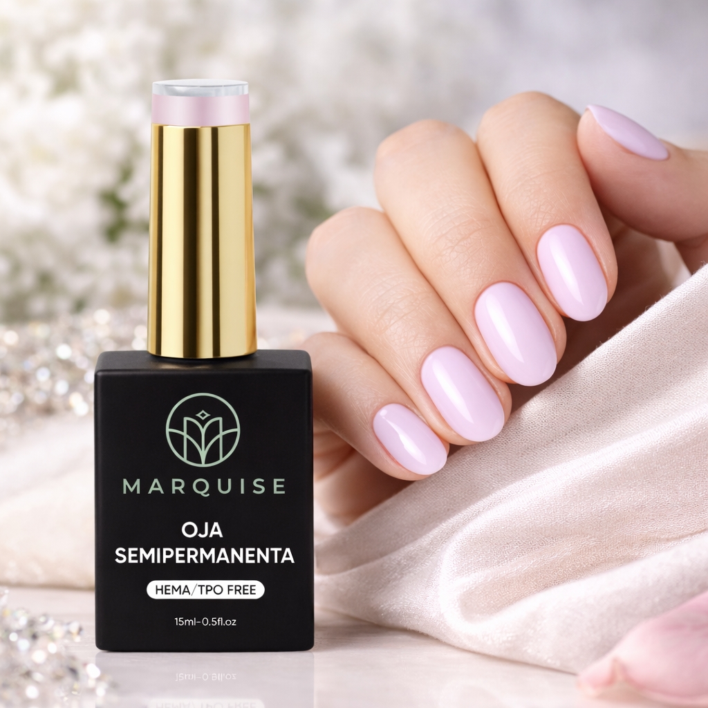 Oja Semipermanenta Marquise Pure Color HEMA Free - imagine 2