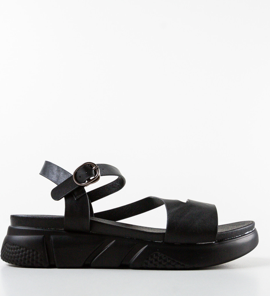 Sandale Dama Opru Negre - Elegante si Confortabile - imagine 4
