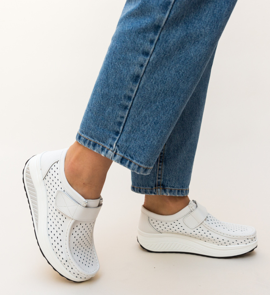 Pantofi Casual Bozta Albi - Stil și Confort - imagine 3