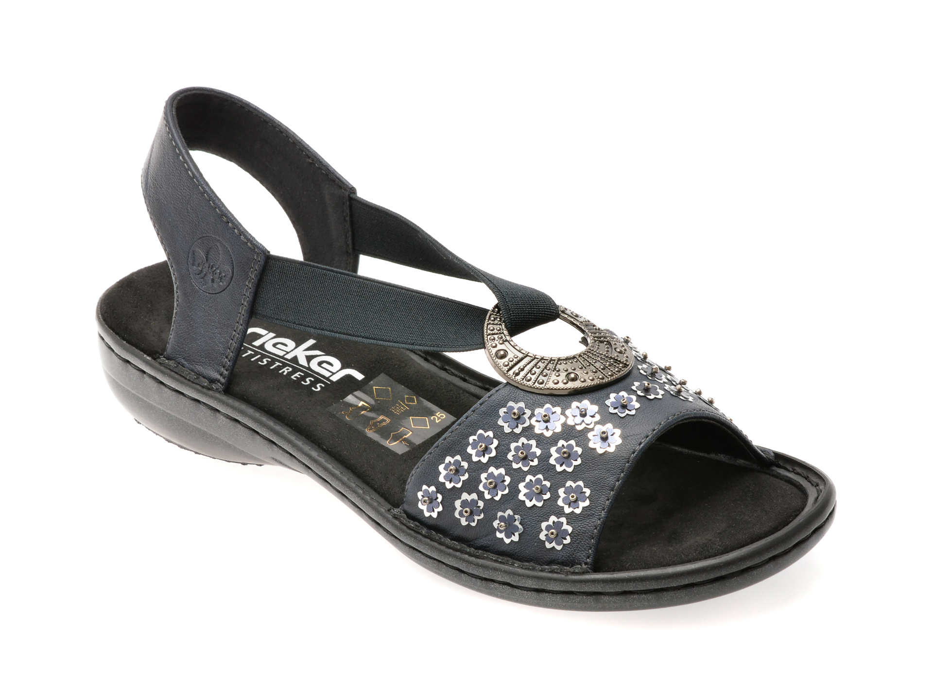 Sandale RIEKER bleumarin - Confort și eleganță