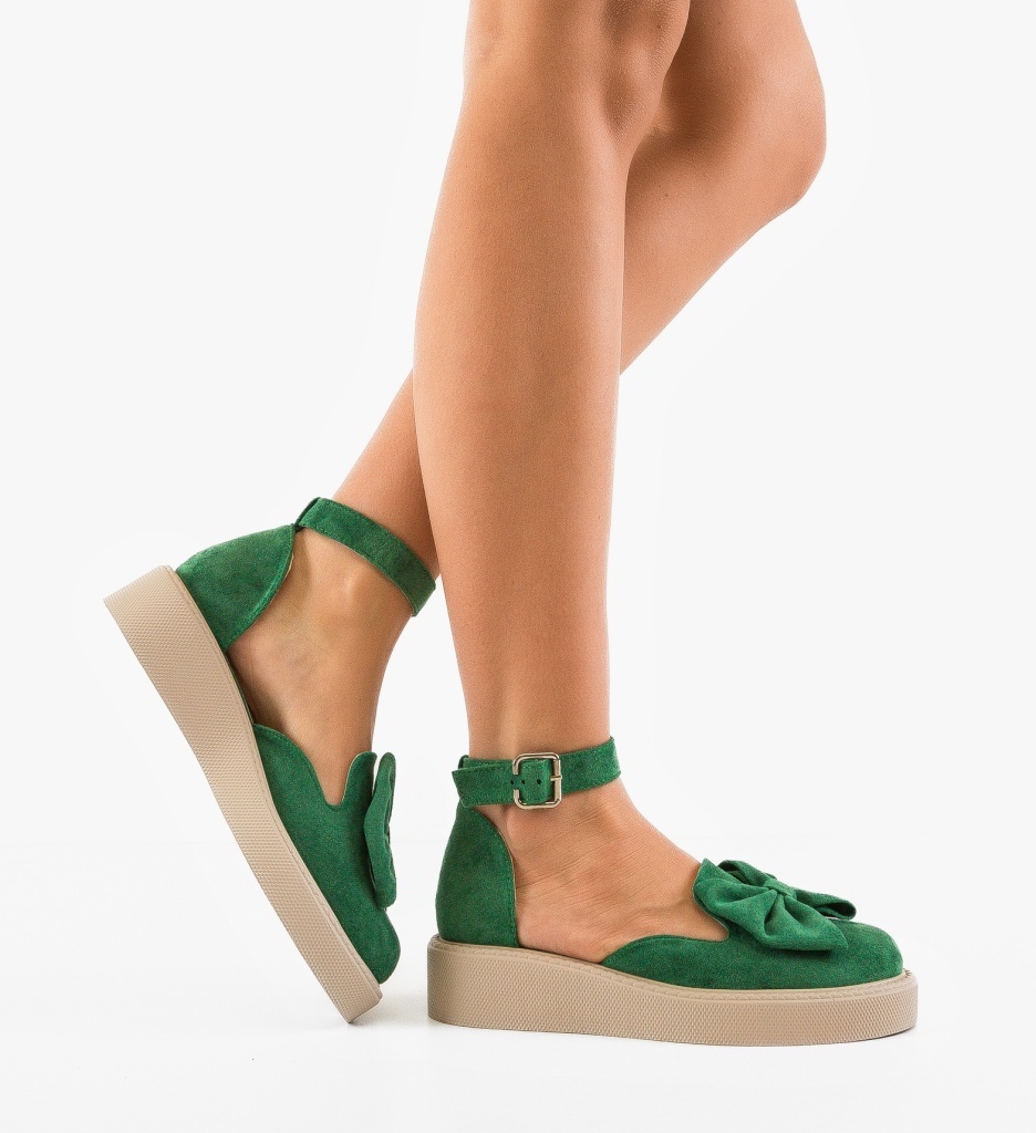 Pantofi Casual Dama Elona Verzi - imagine 3