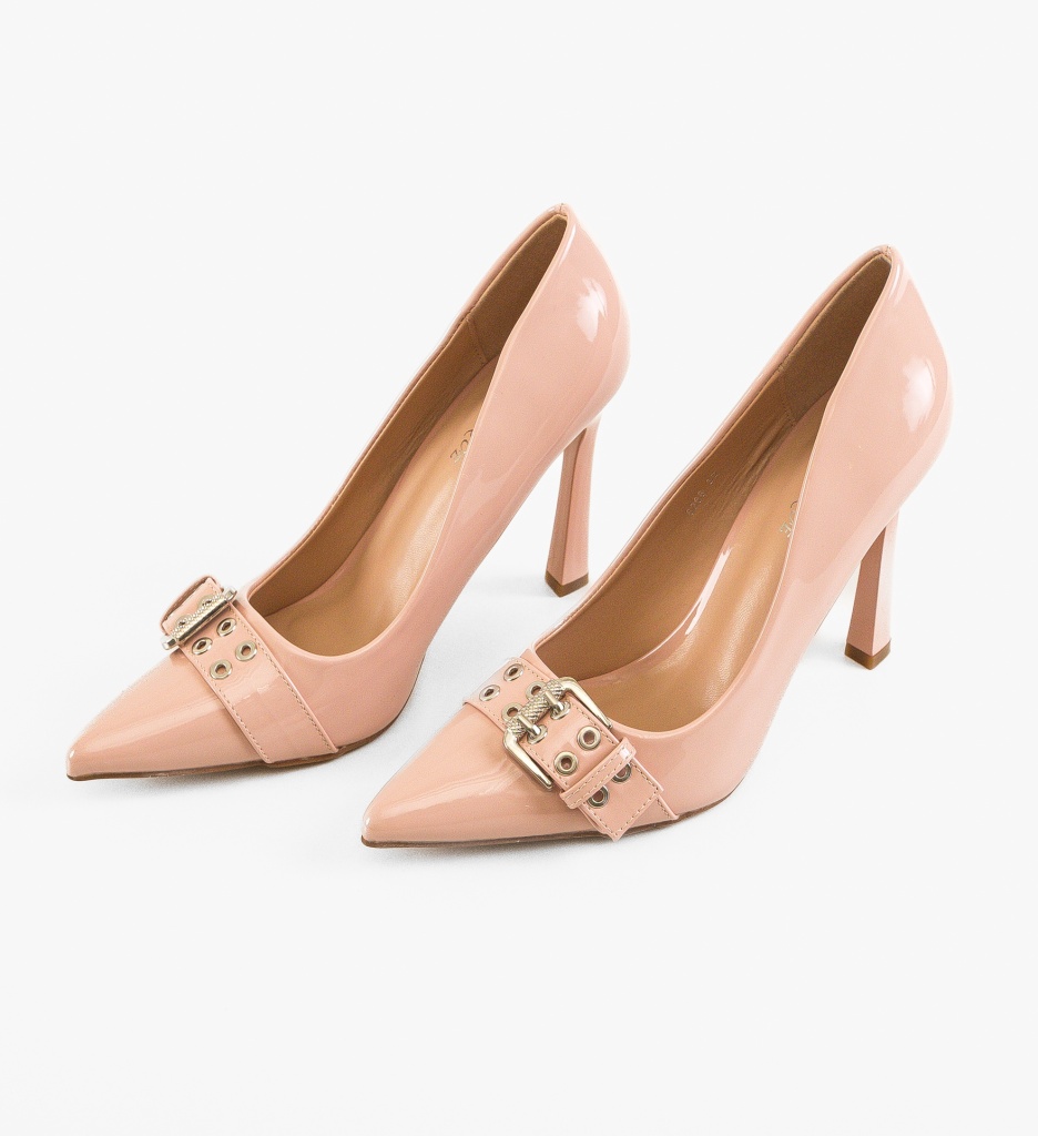 Pantofi Stiletto Dama Nude - Eleganță și Stil - imagine 3