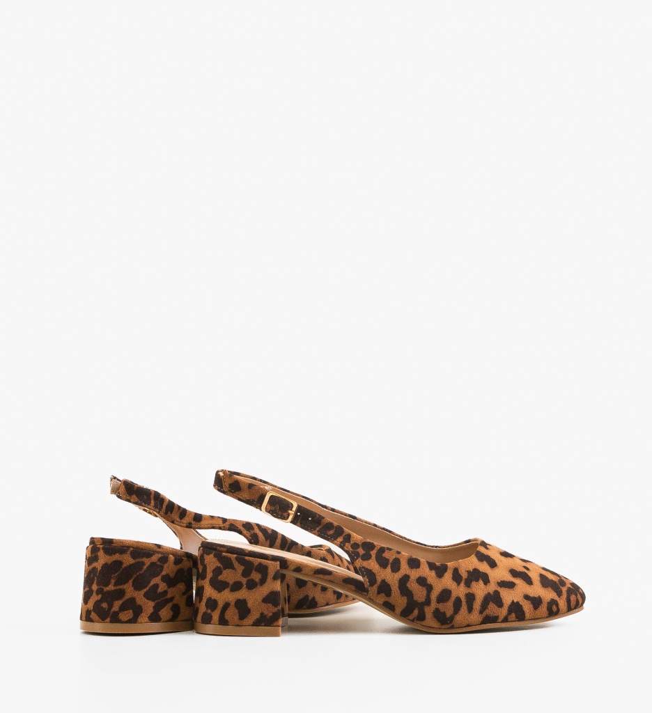 Pantofi cu Toc Kheian Print - Eleganți și Confortabili - imagine 7