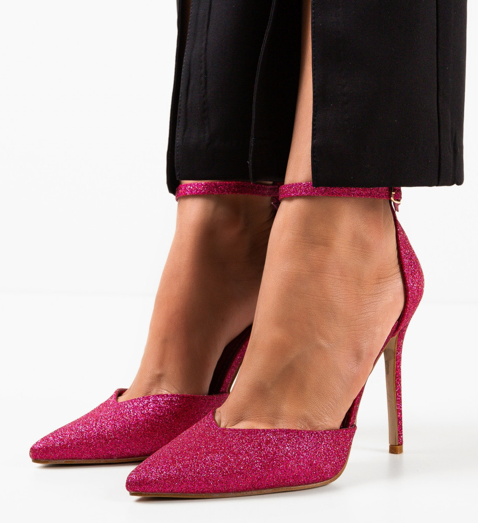 Pantofi Toc Roz Sofly | Eleganță și Stil - imagine 4
