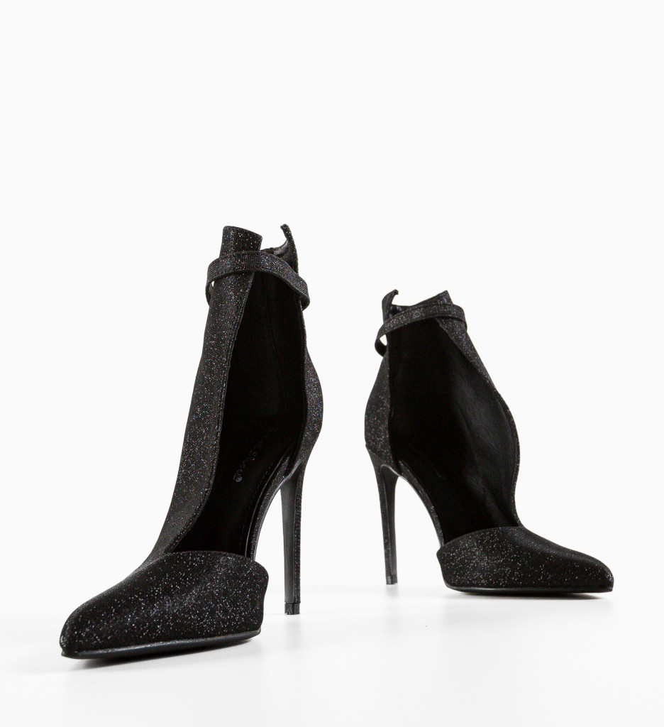Botine Dama Fleur Negre - Eleganță și Confort - imagine 5