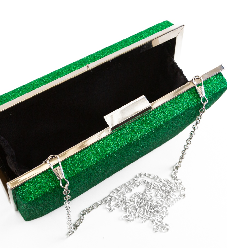 Geanta Plic Verde - Eleganță și Stil Modern - imagine 8