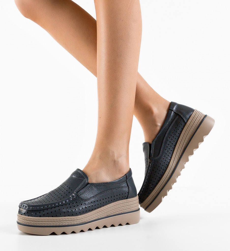 Pantofi Casual Gri - Confort și Stil