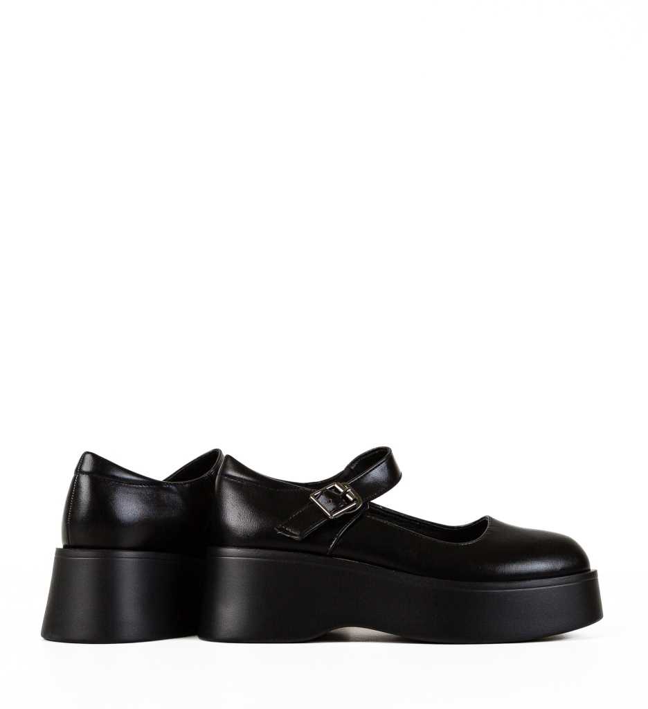 Pantofi Casual Madylu Negri - Confort Stilat - imagine 5