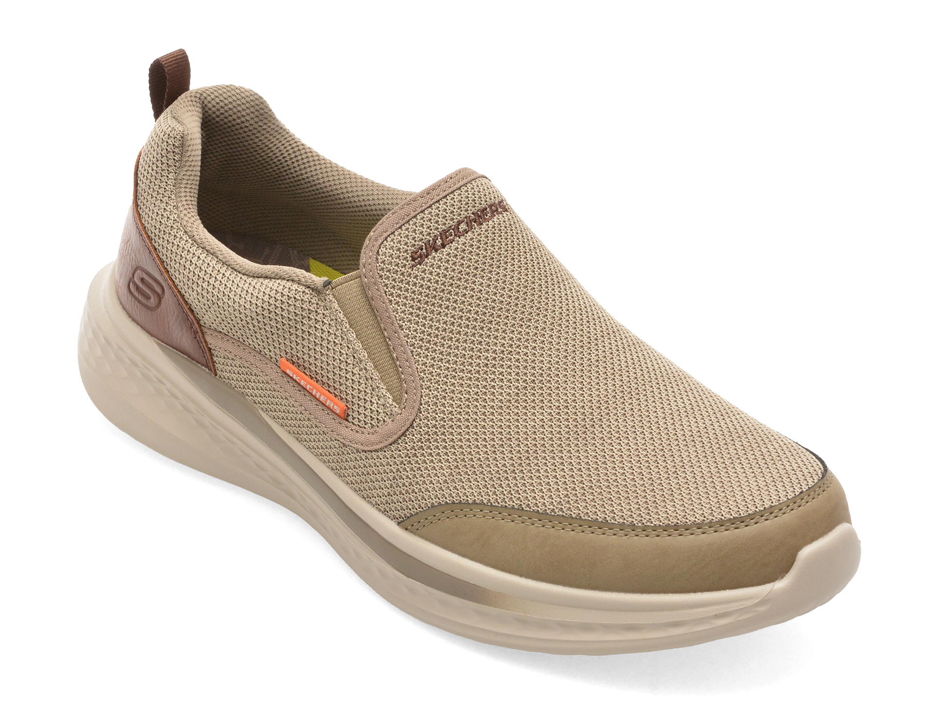 Pantofi Sport Skechers Slade Kaki Confort - imagine 3