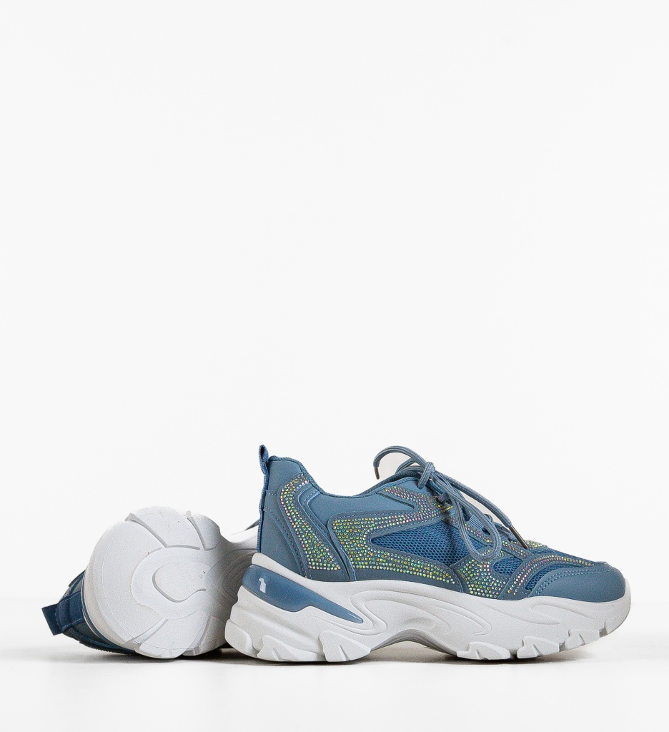 Pantofi Sport Nereus Albastri - Confort Maxim - imagine 5