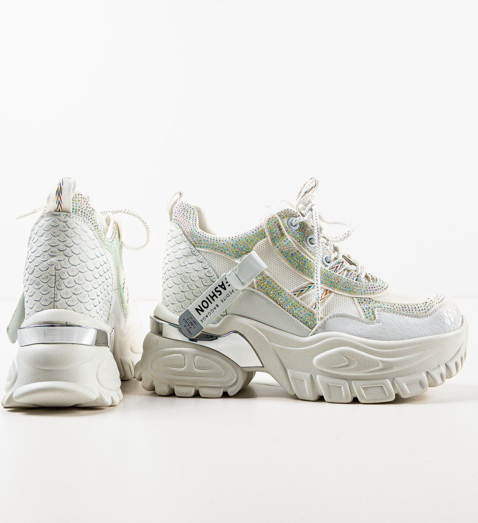Sneakers Dama Klamun Albi | Confort și Stil - imagine 6