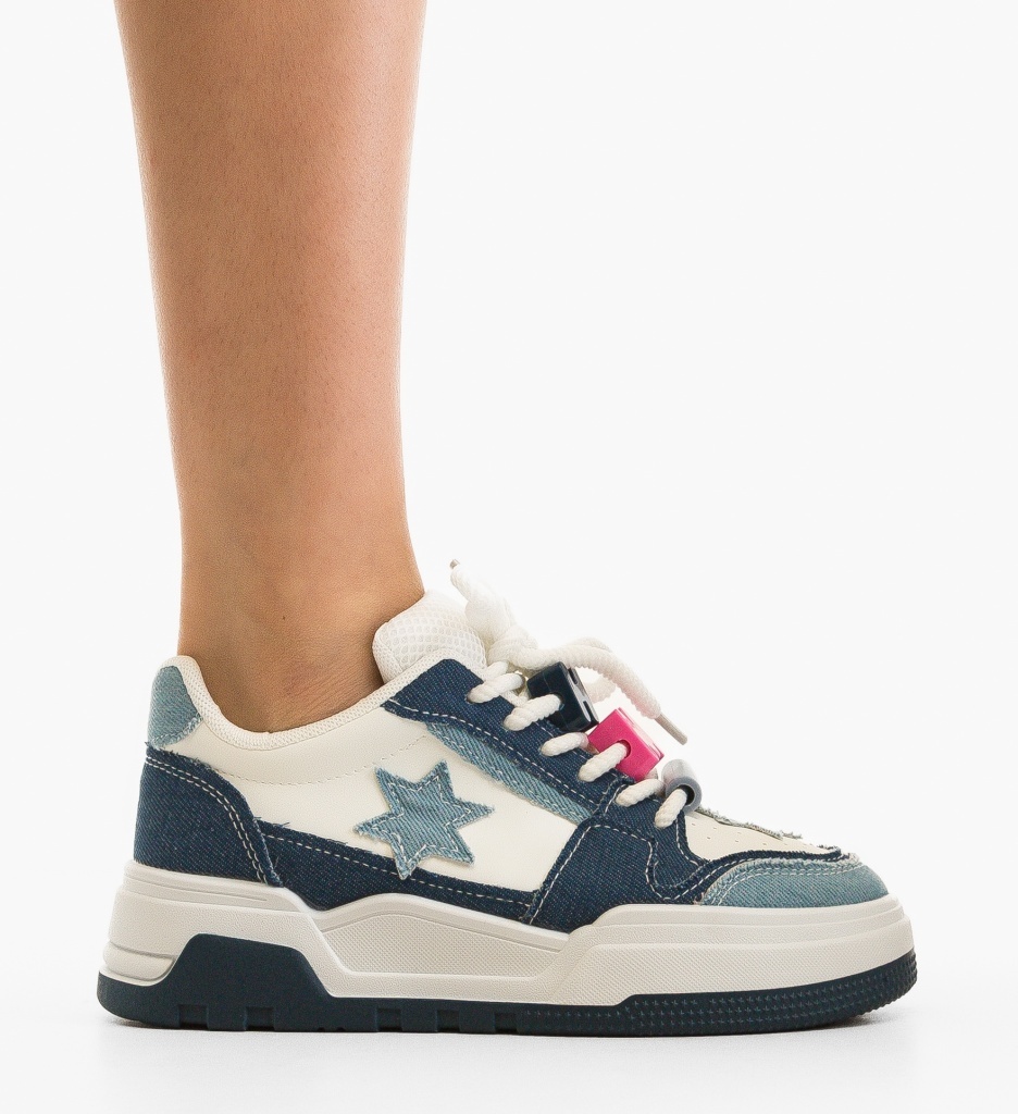 Sneakers Dama Rilas Albastri - Confort și Stil - imagine 4