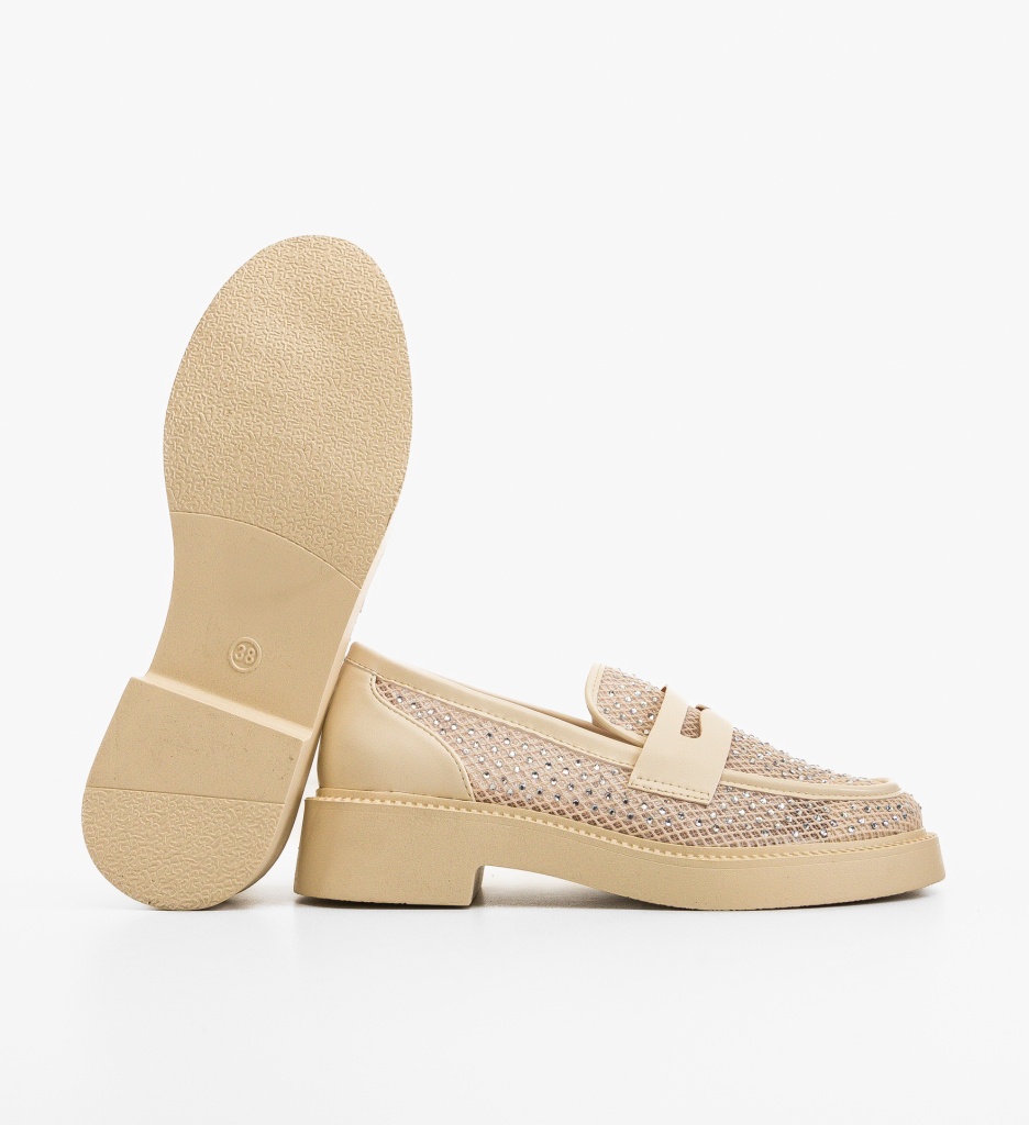 Pantofi Hoffm Bej | Confort și Stil Casual - imagine 4