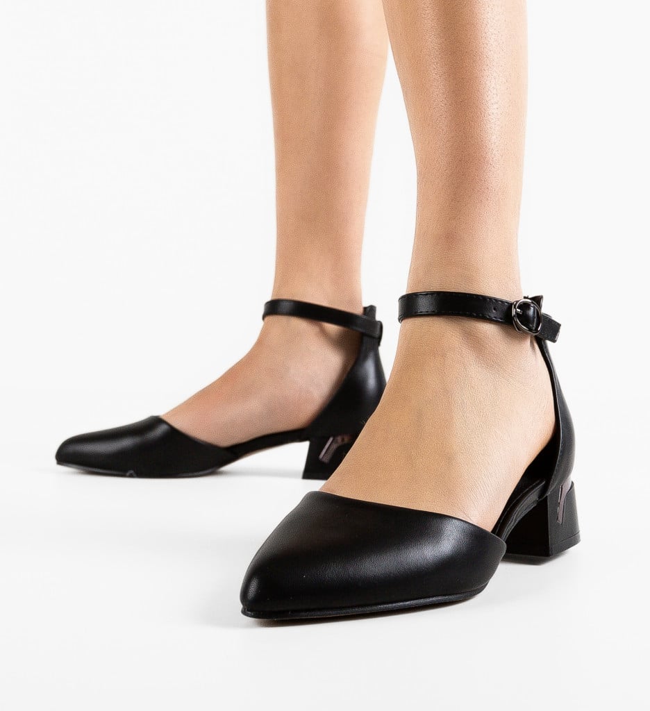 Pantofi Zahra Negri - Eleganță și Stil - imagine 6