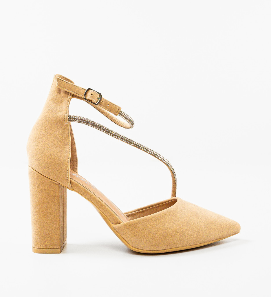 Pantofi Dama Bej Maazauq | Eleganță și Confort - imagine 4