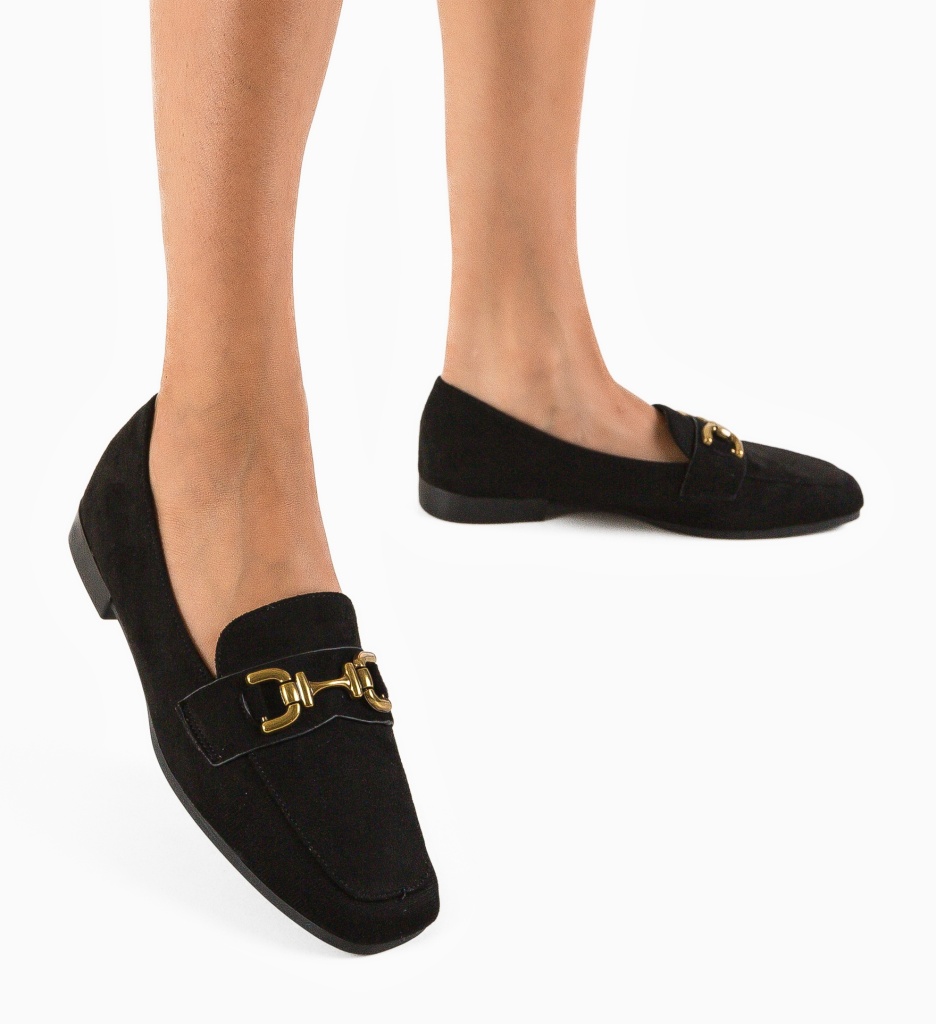 Pantofi Casual Dama Almaui Negri - Confort și Stil - imagine 2